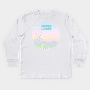 Bloom Surfaces Kids Long Sleeve T-Shirt